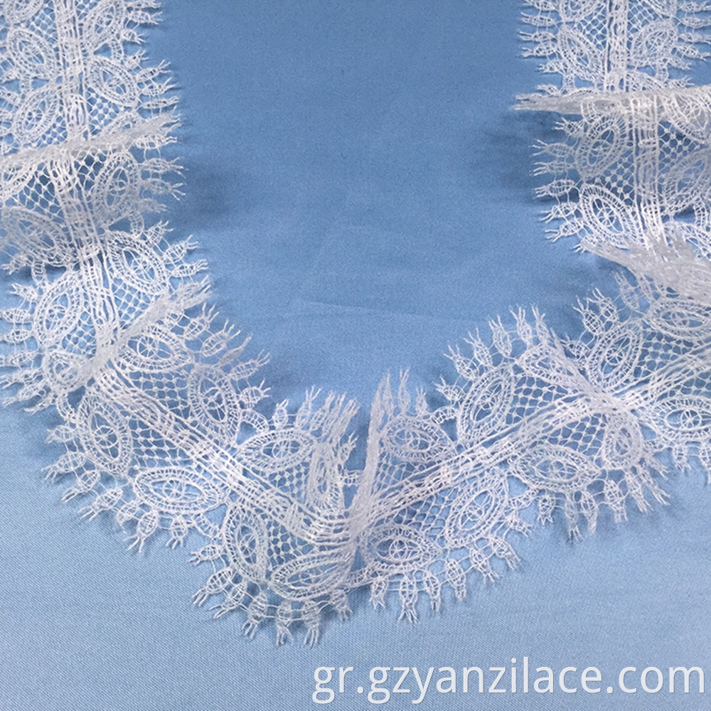 Embroidered Net Lace Trim